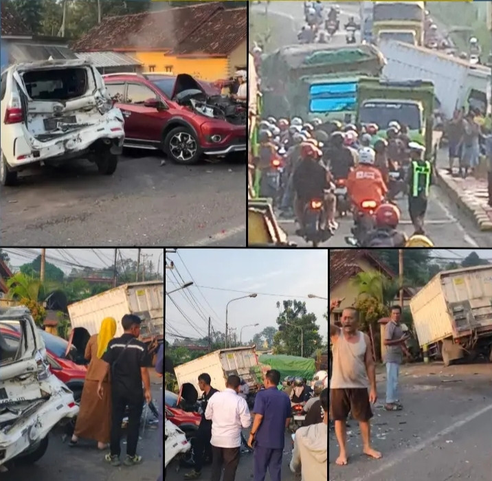 Akibat Rem Fuso Blong, Delapan Mobil Alami Kecelakaan di Jl.Ganjaran Desa Negeri Sakti Pesawaran IMG_20260428_201240.jpg
